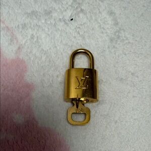Louis Vuitton Gold Padlock Jewelry